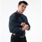 Shirt Manufacturer - OEM/ODM Long Sleeve Business Casual Striped