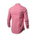 Shirt Manufacturer - OEM/ODM Men's Long-Sleeved Plaid Casual Shirt