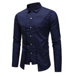 Shirt Factory - OEM/ODM Men's Anti-Wrinkle Satin Court Style Shirt