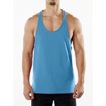 Tank Top Factory - OEM/ODM Custom Logo 95% Cotton Gym Singlet