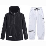 Ski Suit Set Factory - OEM/ODM Solid Windproof Waterproof Jacket Pants Set