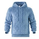 Sweatshirt Manufacturer - OEM/ODM Men's Double-sided Fleece Hooded Pullover