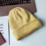 Knitted Hat Factory - OEM/ODM Unisex Solid Color Ribbed Acrylic Beanie