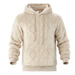 Sweatshirt Manufacturer - OEM/ODM Men's Double-sided Fleece Hooded Pullover