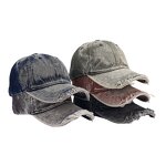 Baseball Cap Manufacturer - OEM/ODM Wholesale Plaid Denim Letter Pattern Hat