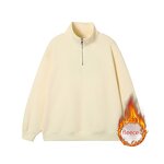 Hoodies Factory - OEM/ODM Custom 420g Quarter Zip Fleece Pullover