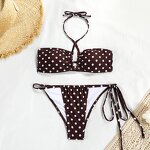 Bikini Set Factory - OEM/ODM Women's Triangle Bra Thong 2-Piece Set