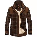 Shirt Manufacturer - OEM/ODM High Quality Men's Winter Plaid Fleece Shirt
