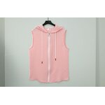 Tracksuit Set Supplier - OEM/ODM Hooded Sleeveless Tethered Shorts Set