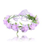 Flower Crown Factory - OEM Boho Hawaiian Ribbon Garland Headbands Wedding