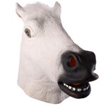 Horse Mask Factory - OEM Creepy Animal Head Hood Rubber Novelty Props