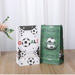 Soccer Party Bags Factory - OEM Kids Football Theme Treats Candy Gift