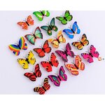 LED Wall Decals Factory - OEM 3D Butterfly Flashing Night Light