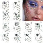 Face Gems Stickers Factory - OEM Temporary Tattoo Self Adhesive Crystal