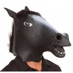 Horse Mask Factory - OEM Creepy Animal Head Hood Rubber Novelty Props