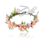 Floral Headbands Factory - OEM Adjustable Ribbon Flowers Crown Garland