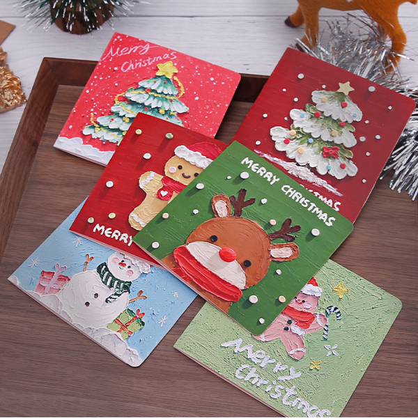 Christmas Cards Factory - OEM Merry Xmas Greeting Cards with Envelope