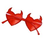 Devil Horns Sunglasses Factory - OEM Heart Red Funny Halloween Cosplay