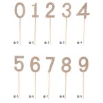Cake Topper Factory - OEM Number 0-9 Bling Rhinestone Happy Birthday