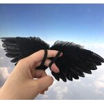 Angel Wings Ornament Factory - OEM Mini Feather Wing Princess Doll Prop