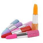 Ballpoint Pen Factory - OEM Rhinestone Crystal Lipstick Shape Novelty