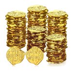 Pirate Coins Factory - OEM Treasure Chest Spanish Doubloon Plastic Coin