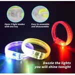 Glow Bracelets Factory - OEM Neon Light up Bubble Bangle Party Favors