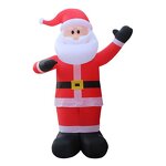 Inflatable Santa Claus Factory - OEM 7.8 FT Built-in LEDs Holiday Decor