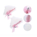Cat Ear Hair Clip Factory - OEM Plush Bell Bows Barrette Cosplay Decor