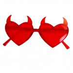 Devil Horns Sunglasses Factory - OEM Heart Red Funny Halloween Cosplay