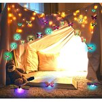 LED Wall Decals Factory - OEM 3D Butterfly Flashing Night Light