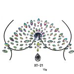 Rhinestone Gems Nipple Covers Factory - OEM Body Bra Jewels Tattoo Sticker
