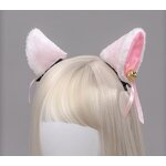 Cat Ear Hair Clip Factory - OEM Plush Bell Bows Barrette Cosplay Decor