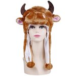 Plush Animal Hat Factory - OEM Furry Warmer Polyester Fun Dress-up Caps