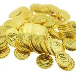 Pirate Coins Factory - Bulk Gems Jewels Party Decorations Halloween Hunt