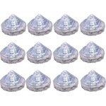 Led Ice Cube Factory - OEM Heart Multi-Color Flashing Liquid Activation