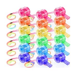Led Whistle Factory - OEM Light up Flashing Pendant Lanyard Noiser