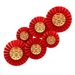 Paper Fan Flowers Factory - Bulk Wedding Birthday New Year Wall Decor