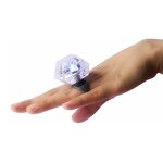 Light up Rings Factory - OEM Flashing Plastic Diamond Bling Party Favors