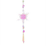 Snowflake Ornament Factory - OEM Colorful Crystal Chandelier Pendant