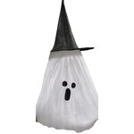 Ghost Hat Decor Factory - OEM Light up Hanging Flying White LED Lawn