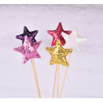Star Wand Factory - OEM Sequins Stick Princess Cosplay Wood Handheld