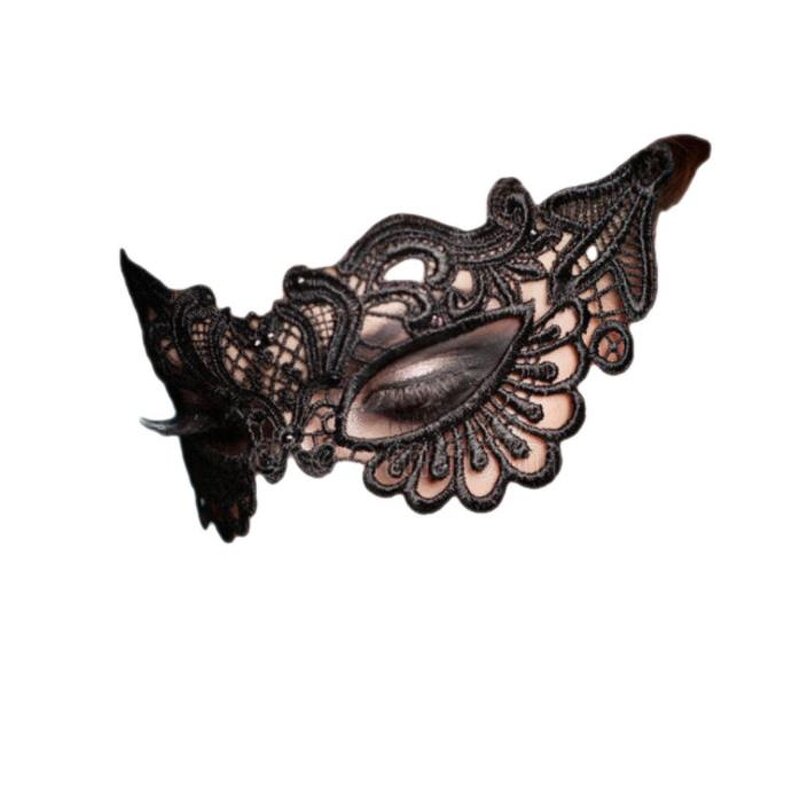Lace Mask Factory - OEM Prom Sexy Woman Masquerade Venetian Eyemask