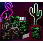 Party Favor Bags Factory - OEM Neon Theme Luminous Gift Wrap Treats