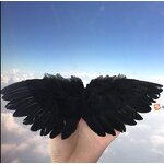 Angel Wings Ornament Factory - OEM Mini Feather Wing Princess Doll Prop