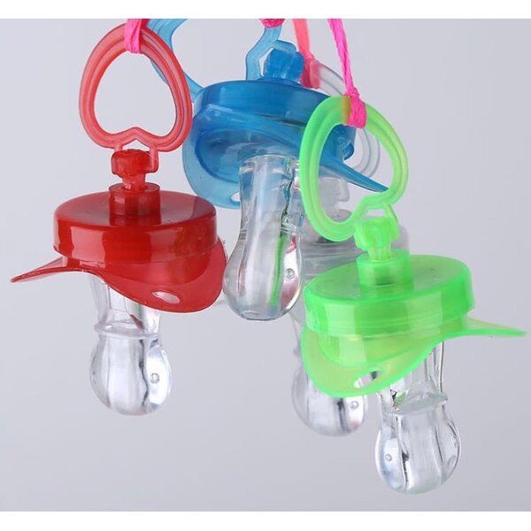 Led Pacifier Whistle Factory - OEM Flashing Noise Maker Party Favors