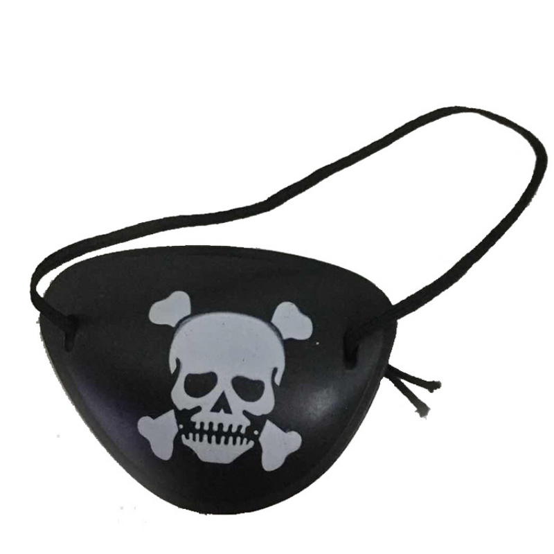 Pirate Eye Patch Factory - OEM Black Adjustable One Eye Eyemask Cosplay