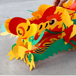 Dragon Garland Factory - OEM 3D Chinese New Year Lantern Decoration