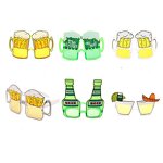 Funny Sunglasses Factory - OEM Cocktail Cup Hawaiian Tropical Glasses