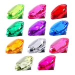 Crystal Diamond Factory - OEM 40MM Large Gemstone Jewels Display Crafts
